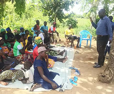 Capacity building training of farmers